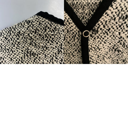 CHECK BARBER VEST HTK-22-AW-011 Size:F Season:2022 A/W Gray