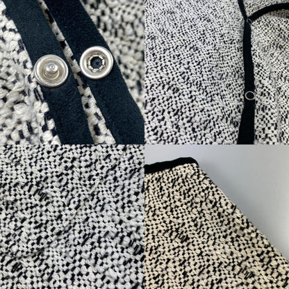 CHECK BARBER VEST HTK-22-AW-011 Size:F Season:2022 A/W Gray