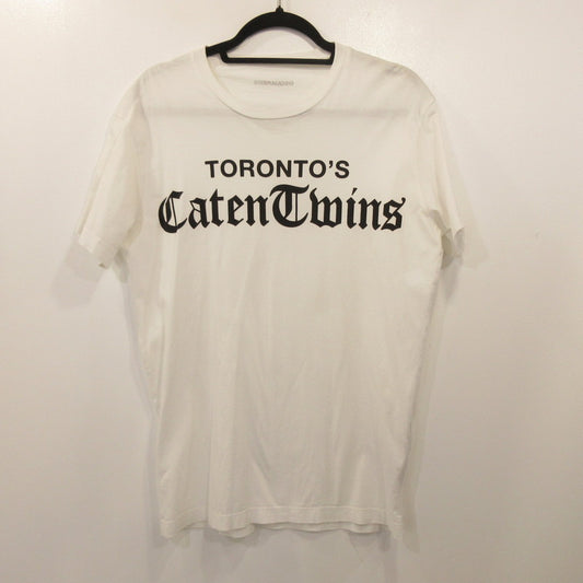 DSQUARED2 | ディースクエアード Caten Twins Cool T-Shirt 半袖Ｔシャツ S71GD0778 国内正規品 ホワイト サイズ：S
