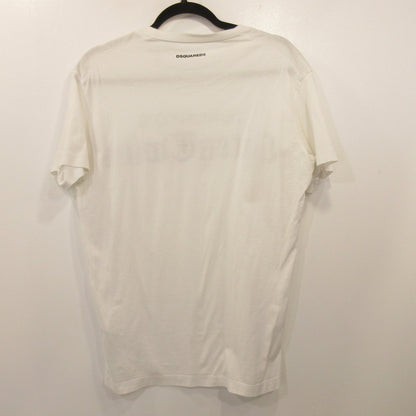 DSQUARED2 | Dsquared2 Caten Twins Cool T-Shirt Short Sleeve T-Shirt S71GD0778 Authentic White Size: S