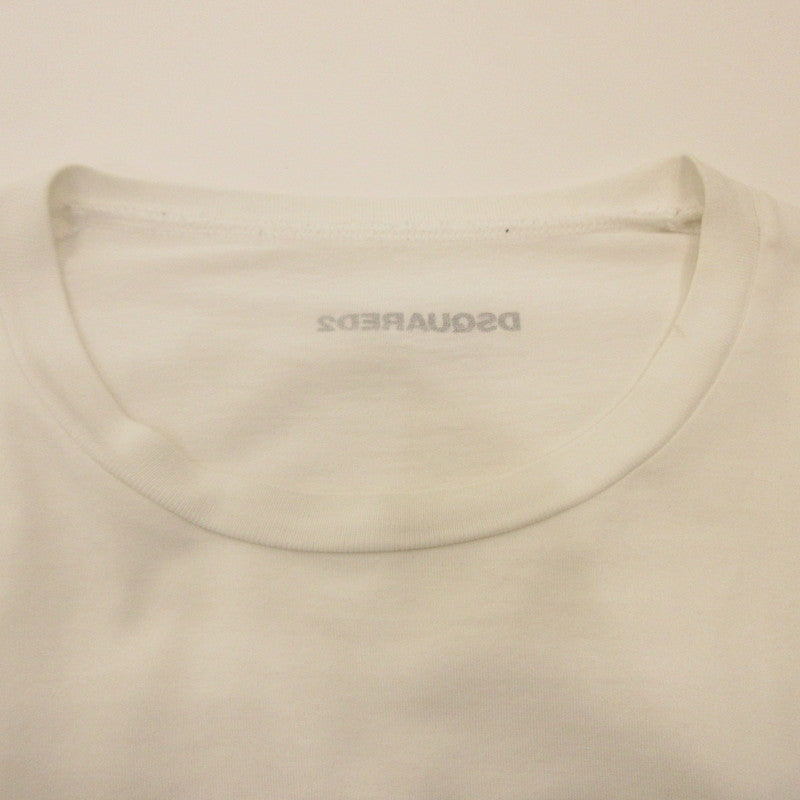 DSQUARED2 | Dsquared2 Caten Twins Cool T-Shirt Short Sleeve T-Shirt S71GD0778 Authentic White Size: S
