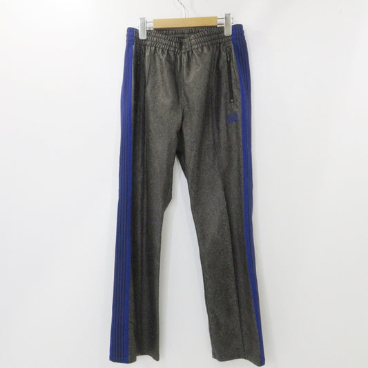 【中古】Needles | ニードルス Narrow Track Pant-Synthetic Leather/Python パンツ GL223 - サイズ：M