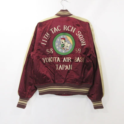 【中古】Buzz Rickson's | バズリクソンズ スーベニアジャケット M13573 ボルドー/バーガンディー サイズ：38