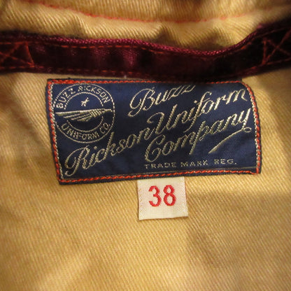 【中古】Buzz Rickson's | バズリクソンズ スーベニアジャケット M13573 ボルドー/バーガンディー サイズ：38