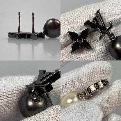 【中古】LOUIS VUITTON | ルイ・ヴィトン モノグラムパールピアスセット ピアス M01297