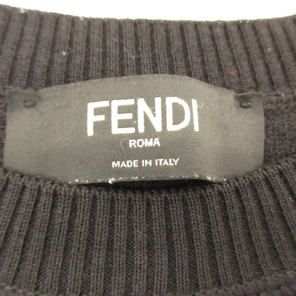 【中古】FENDI | フェンディ バッグバグズモンスターアイ セーター FAE537 AAY3 国内正規品 ブラック サイズ：48