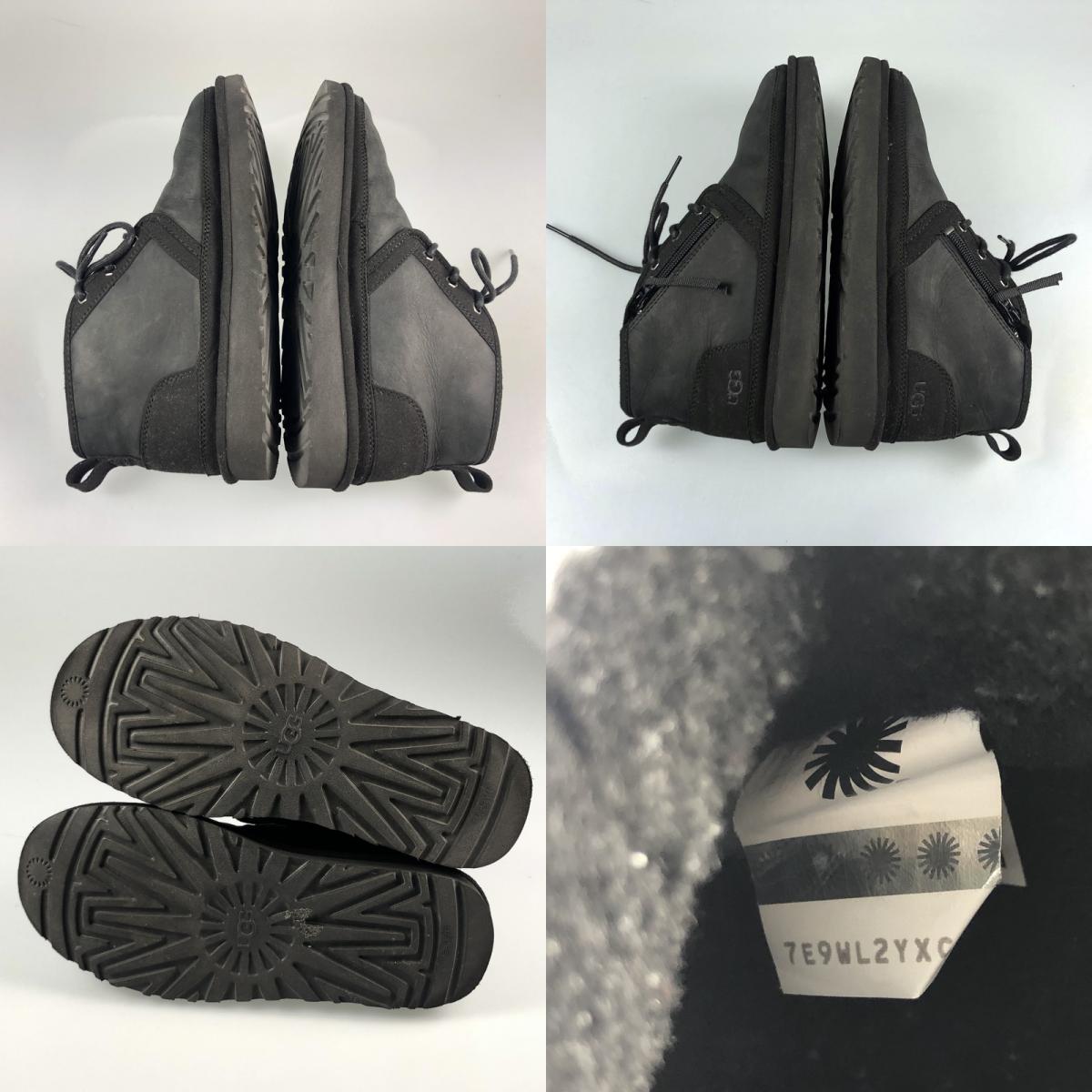 【中古】UGG | アグ Neumel Zip スニーカー 1103883 ブラック 26cm