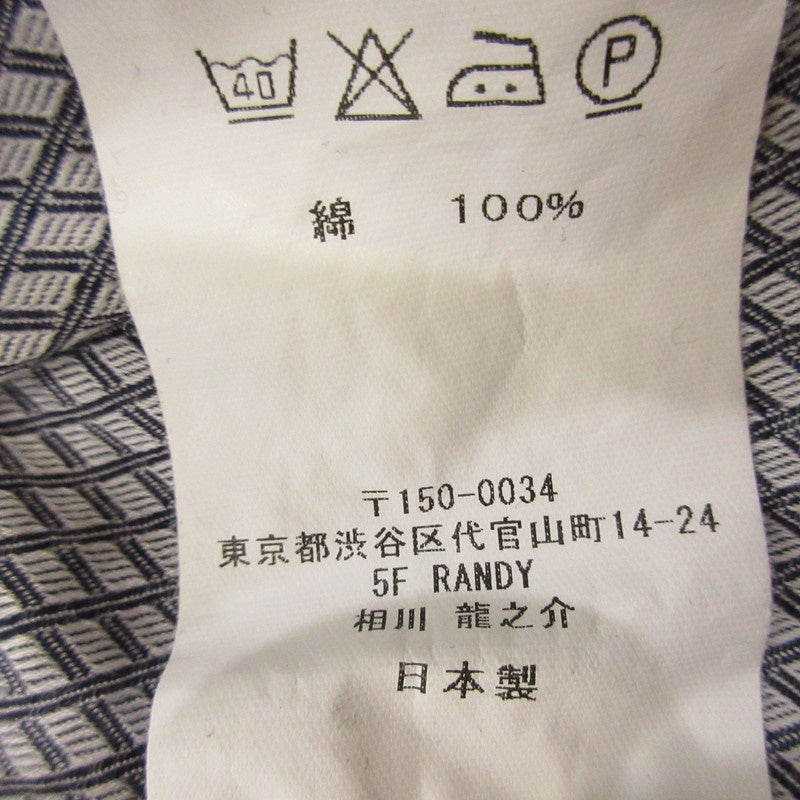 【中古】 ダブルカラーポケットシャツ 長袖シャツ 20SS-RSH01 2020S/S サイズ：2