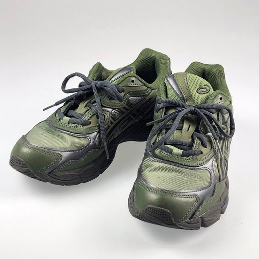 【中古】asics | アシックス GEL-NYC MOSS/FOREST スニーカー 1203A280 グリーン 26.5cm