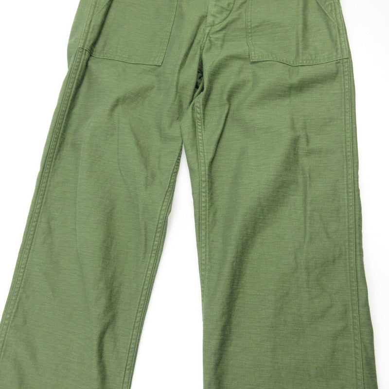 【中古】orSlow | オアスロウ US ARMY FATIGUE PANTS パンツ オリーブ サイズ：S
