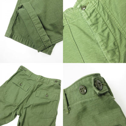 【中古】orSlow | オアスロウ US ARMY FATIGUE PANTS パンツ オリーブ サイズ：S