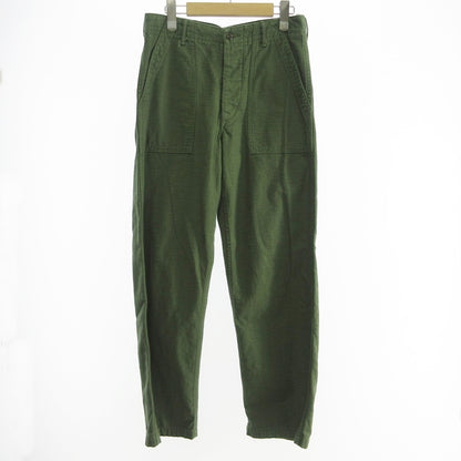 【中古】orSlow | オアスロウ US ARMY FATIGUE PANTS パンツ オリーブ サイズ：S
