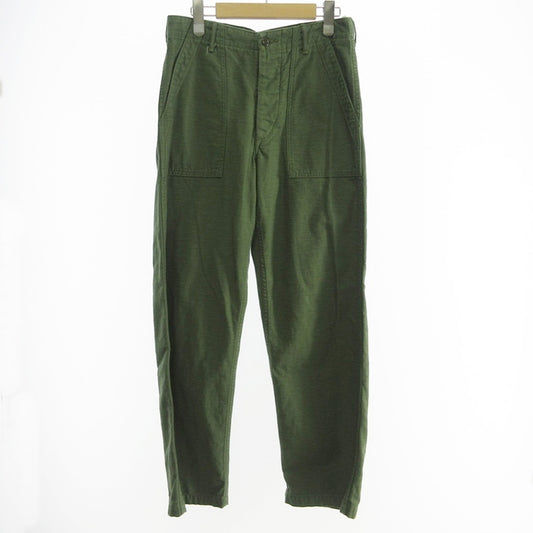 【中古】orSlow | オアスロウ US ARMY FATIGUE PANTS パンツ オリーブ サイズ：S