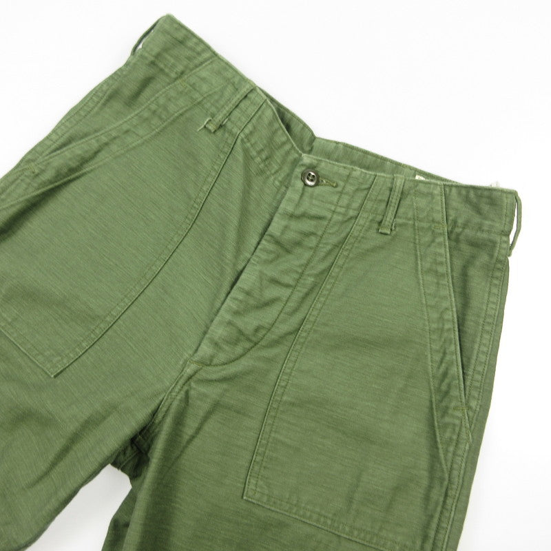 【中古】orSlow | オアスロウ US ARMY FATIGUE PANTS パンツ オリーブ サイズ：S