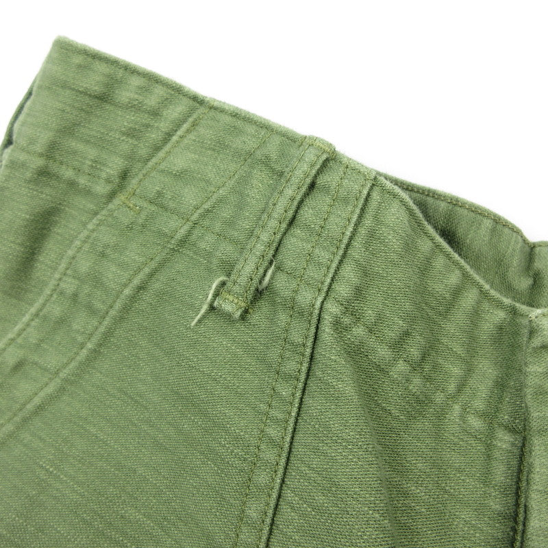【中古】orSlow | オアスロウ US ARMY FATIGUE PANTS パンツ オリーブ サイズ：S