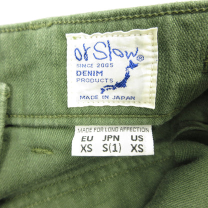 【中古】orSlow | オアスロウ US ARMY FATIGUE PANTS パンツ オリーブ サイズ：S