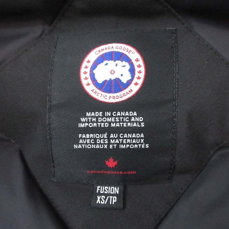 【中古】CANADA GOOSE | カナダグース CHATEAU PARKA FUSION FIT HERITAGE ダウンジャケット 3426MA 国内正規品 ブラック サイズ：XS