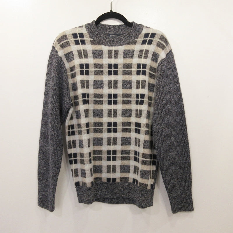 【中古】BURBERRY LONDON | バーバリーロンドン セーター BBT01-120-08 グレー サイズ：L