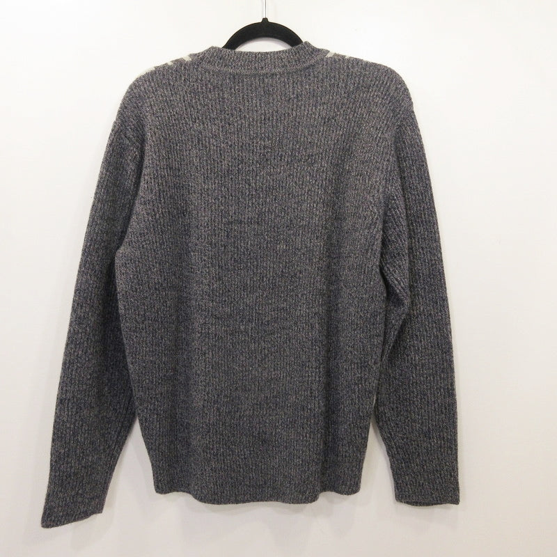 【中古】BURBERRY LONDON | バーバリーロンドン セーター BBT01-120-08 グレー サイズ：L