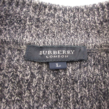 【中古】BURBERRY LONDON | バーバリーロンドン セーター BBT01-120-08 グレー サイズ：L