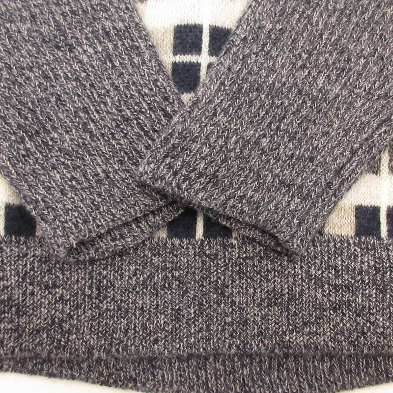 【中古】BURBERRY LONDON | バーバリーロンドン セーター BBT01-120-08 グレー サイズ：L