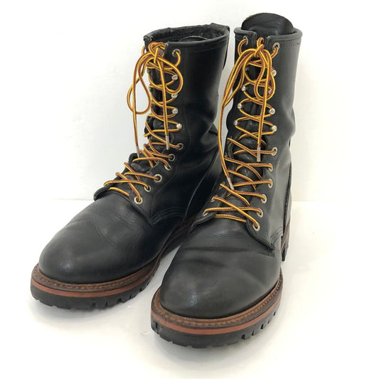 【中古】RED WING | レッドウィング ブーツ 218 ブラック 26.5cm
