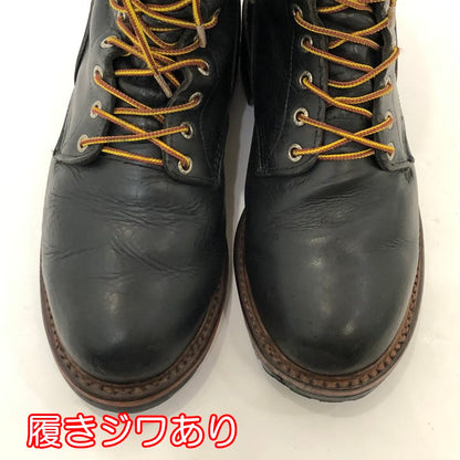 【中古】RED WING | レッドウィング ブーツ 218 ブラック 26.5cm