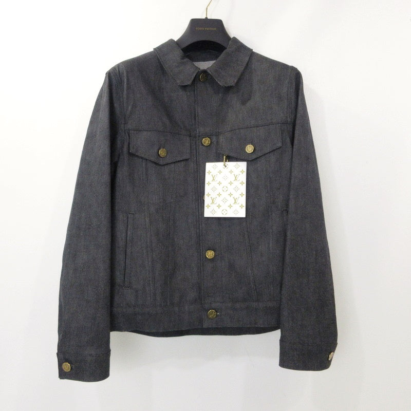 【中古】LOUIS VUITTON | ルイ・ヴィトン ステープルラインシャドーモノグラム デニム 1A8X89 サイズ：46