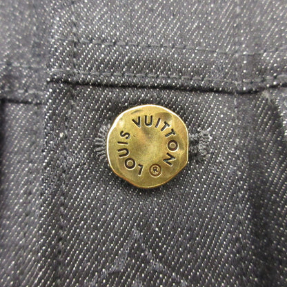 【中古】LOUIS VUITTON | ルイ・ヴィトン ステープルラインシャドーモノグラム デニム 1A8X89 サイズ：46