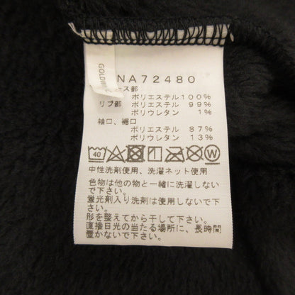 【中古】THE NORTH FACE | ザ・ノースフェイス Versa Mid Crew スウェット NA72480 ブラック サイズ：L