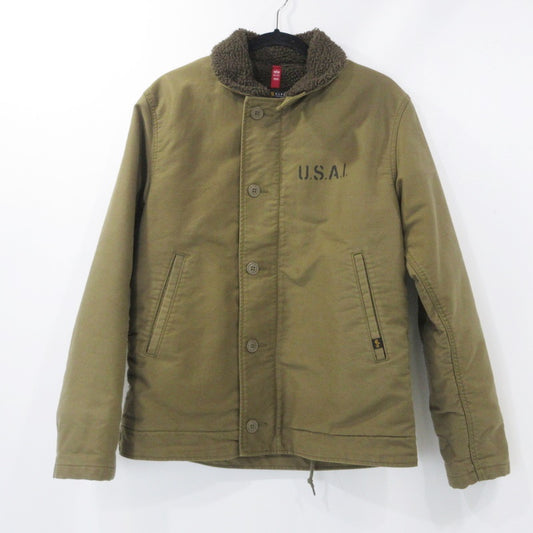 【中古】ALPHA | アルファ N-1 その他アウター TA1336-016 カーキ サイズ：L