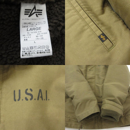 【中古】ALPHA | アルファ N-1 その他アウター TA1336-016 カーキ サイズ：L