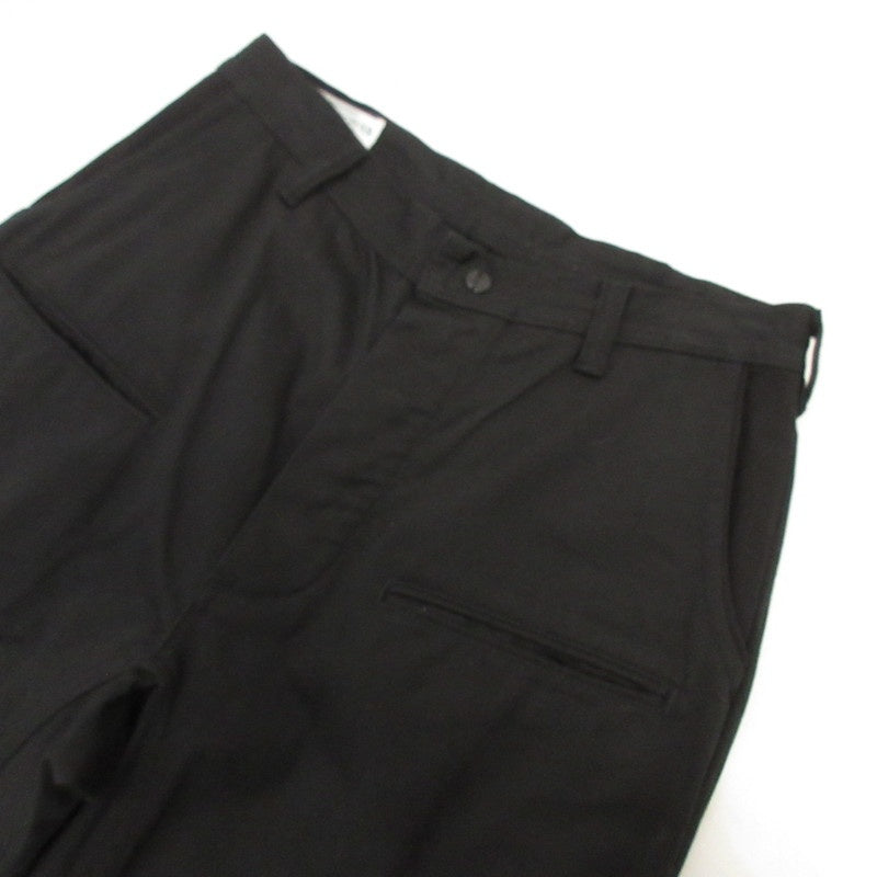 【中古】SASSAFRAS | ササフラス WHEEL BARROW PANTS チノパンツ SF-232079 ブラック サイズ：M