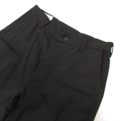 【中古】SASSAFRAS | ササフラス WHEEL BARROW PANTS チノパンツ SF-232079 ブラック サイズ：M