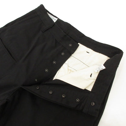 【中古】SASSAFRAS | ササフラス WHEEL BARROW PANTS チノパンツ SF-232079 ブラック サイズ：M