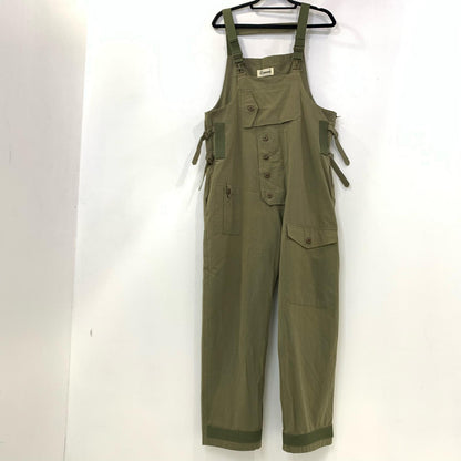 【中古】 British Army Overall オーバーオール 333-3333 333-3333 オリーブ サイズ：M