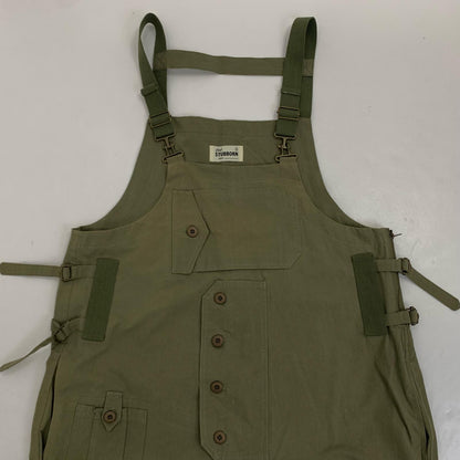 【中古】 British Army Overall オーバーオール 333-3333 333-3333 オリーブ サイズ：M