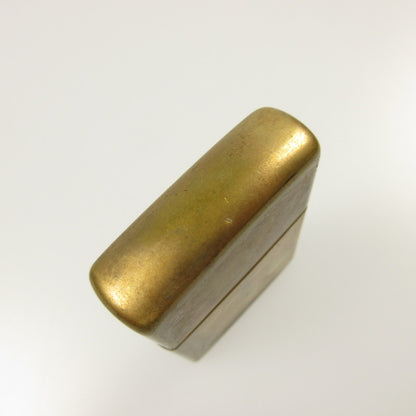 【中古】ZIPPO | ジッポ SOLID BRASS CANADA ライター 年式:1997年製 ゴールド