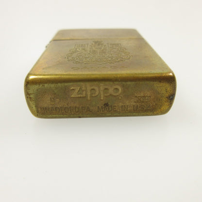 【中古】ZIPPO | ジッポ SOLID BRASS CANADA ライター 年式:1997年製 ゴールド