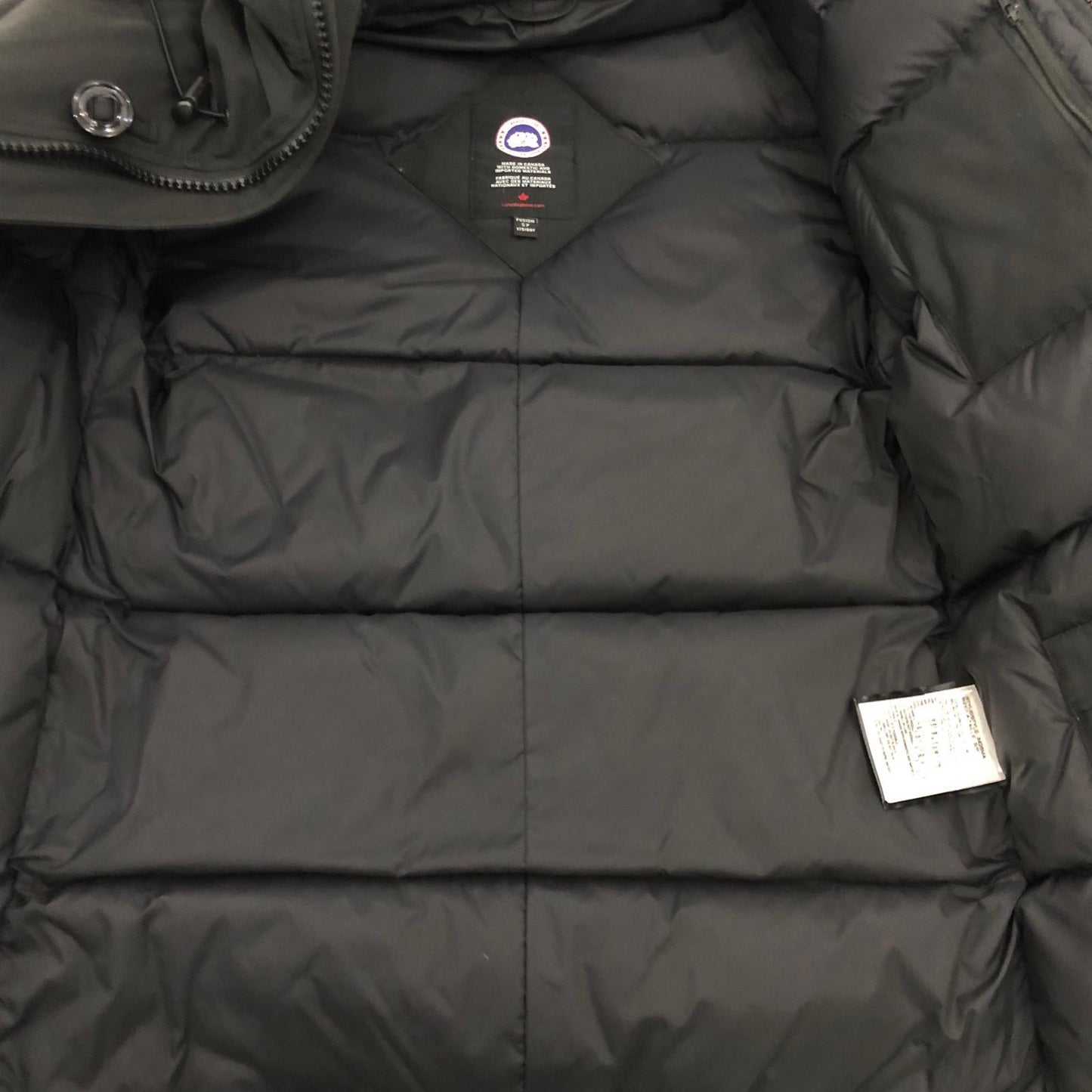 【中古】CANADA GOOSE | カナダグース CHATEAU PARKA FUSION FIT HERITAGE ダウンジャケット 3426MA 国内正規品 ブラック サイズ：S