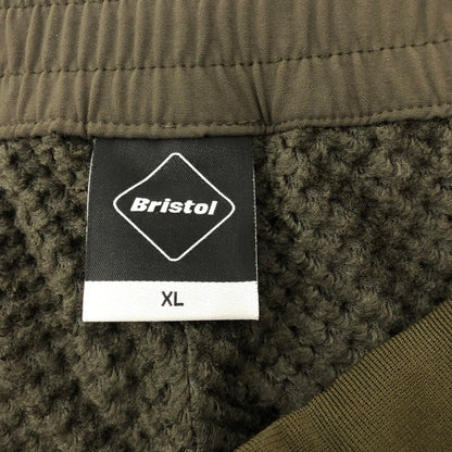 【中古】FCRB | エフシーアールビー LYCRA TRACK RIBBED PANTS パンツ FCRB-242056 2024A/W カーキ サイズ：XL