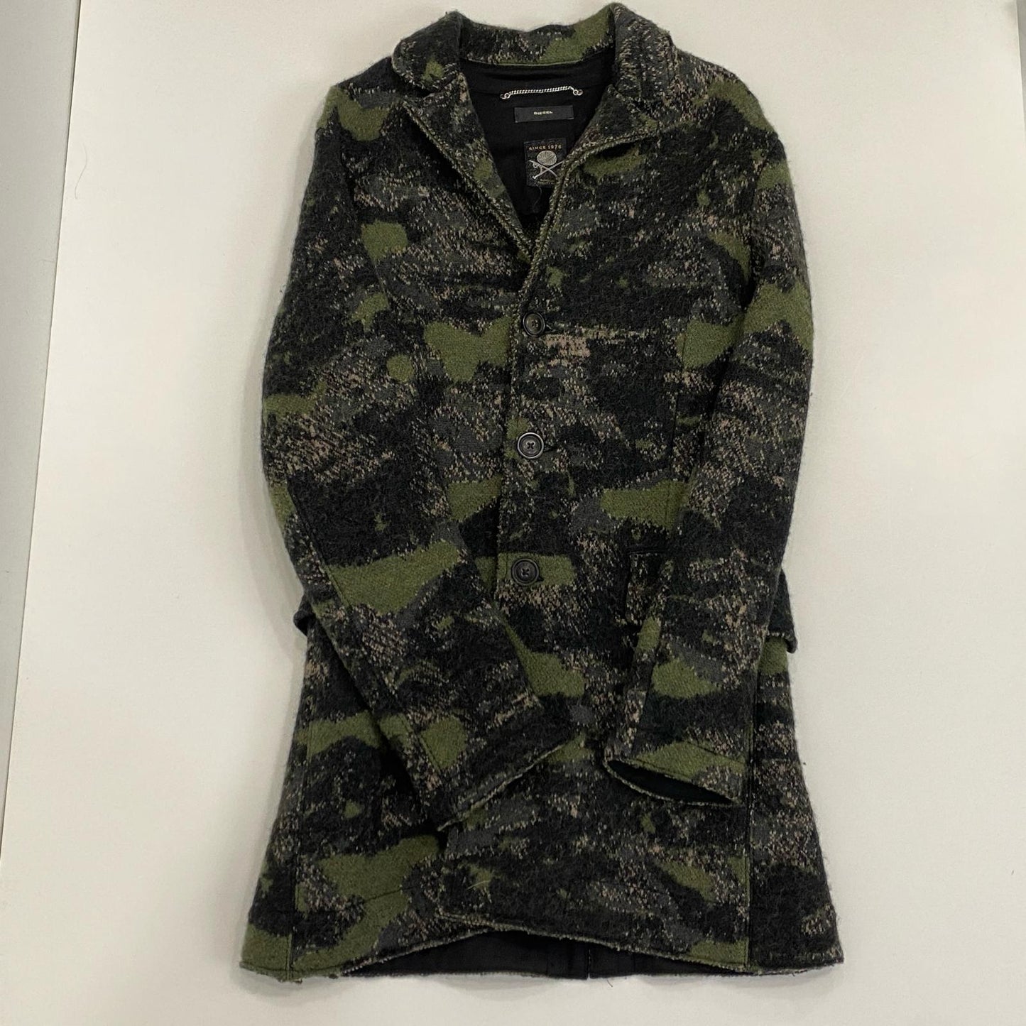 DIESEL | ディーゼル 圧縮ウール その他アウター チェスターコート カモ サイズ：S【姫路東店】
