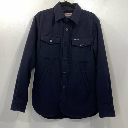 BLUE BLUE | ブルーブルー 長袖シャツ 700004-877 ヘビーネルシャツ CPOシャツ ネイビー サイズ：2【姫路東店】