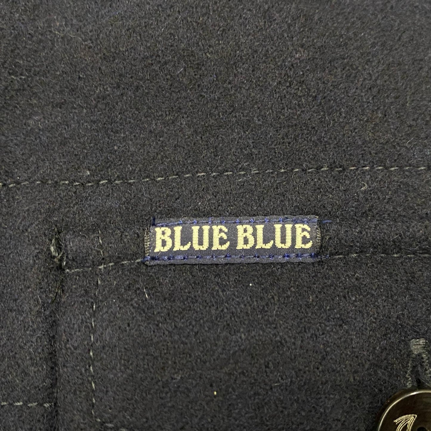 BLUE BLUE | ブルーブルー 長袖シャツ 700004-877 ヘビーネルシャツ CPOシャツ ネイビー サイズ：2【姫路東店】