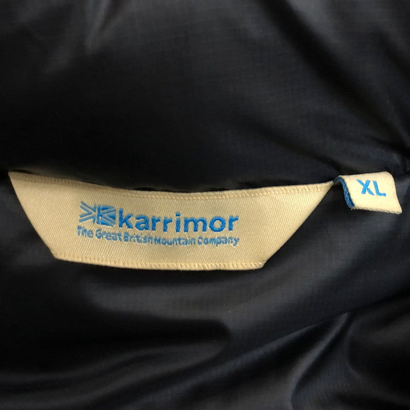 【中古】Karrimor | カリマー MAXIMA DOWN COAT ダウンジャケット 9D10UAI1 ブラック サイズ：XL