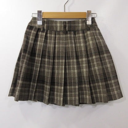 【中古】Darich | ダーリッチ ダブルベルトチェックミニスカート スカート 112332002 サイズ：S