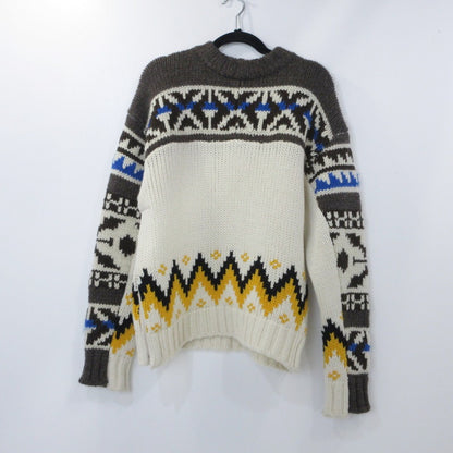 【中古】Sacai | サカイ Nordic Knit Pullover セーター 22-02908M 2021A/W マルチカラー サイズ：1