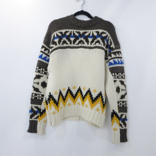 【中古】Sacai | サカイ Nordic Knit Pullover セーター 22-02908M 2021A/W マルチカラー サイズ：1