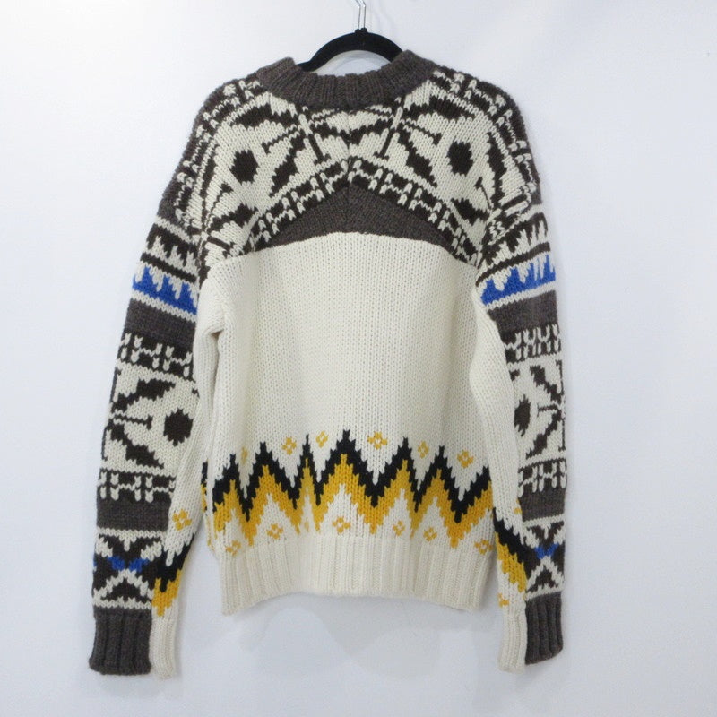 【中古】Sacai | サカイ Nordic Knit Pullover セーター 22-02908M 2021A/W マルチカラー サイズ：1