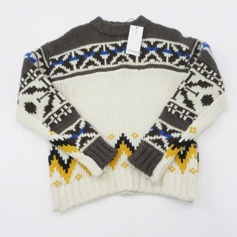 【中古】Sacai | サカイ Nordic Knit Pullover セーター 22-02908M 2021A/W マルチカラー サイズ：1